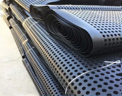 Çatı Yeşillendirme için Siyah HDPE Plastik Drenaj Levhası